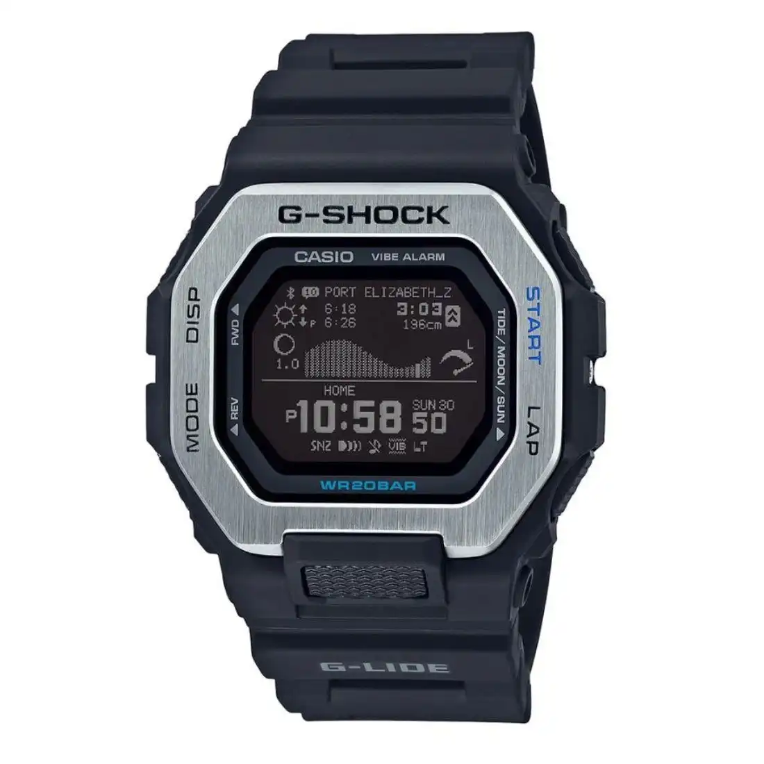 Casio G-Shock G-Lide Black Digital Watch GBX100-1D