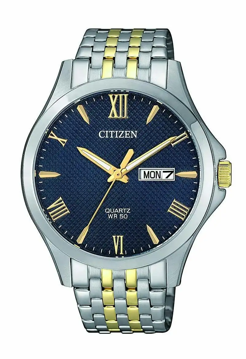 Citizen Blue Gold-Silver Watch BF2024-50L