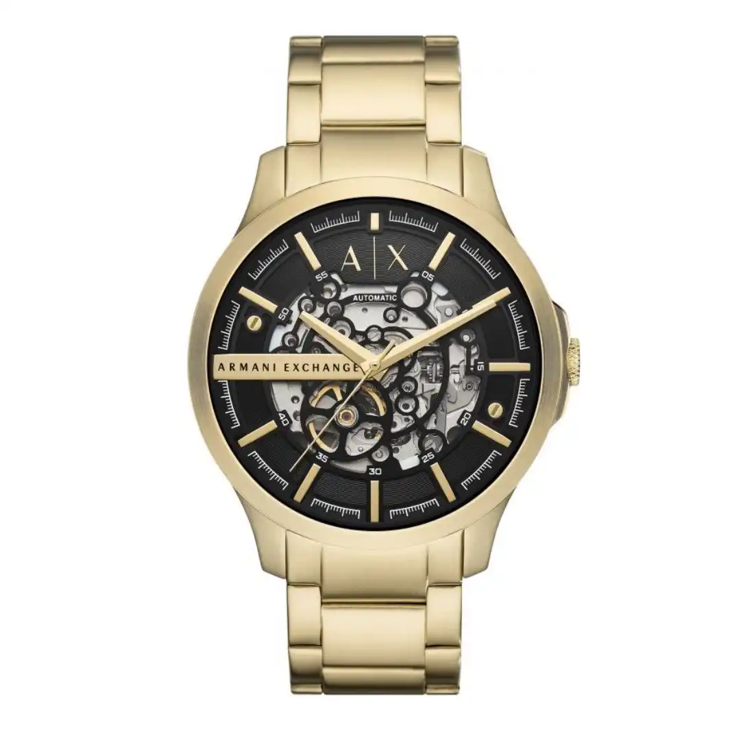 Armani Exchange Hampton AX2419 Black and Gold Watch