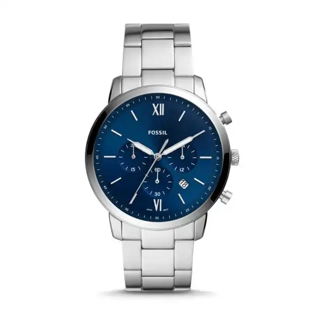 Fossil Neutra Chronograph Blue and Silver Men's Watch FS5792
