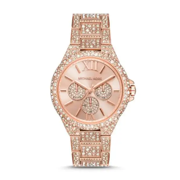 Michael Kors Camille Rose Gold Glitz Women's Watch MK6961