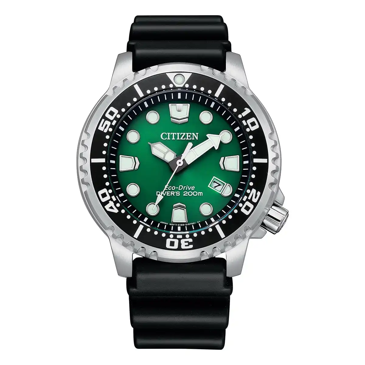 Citizen Promaster Marine Eco-Drive Men's Green Watch BN0154-01X