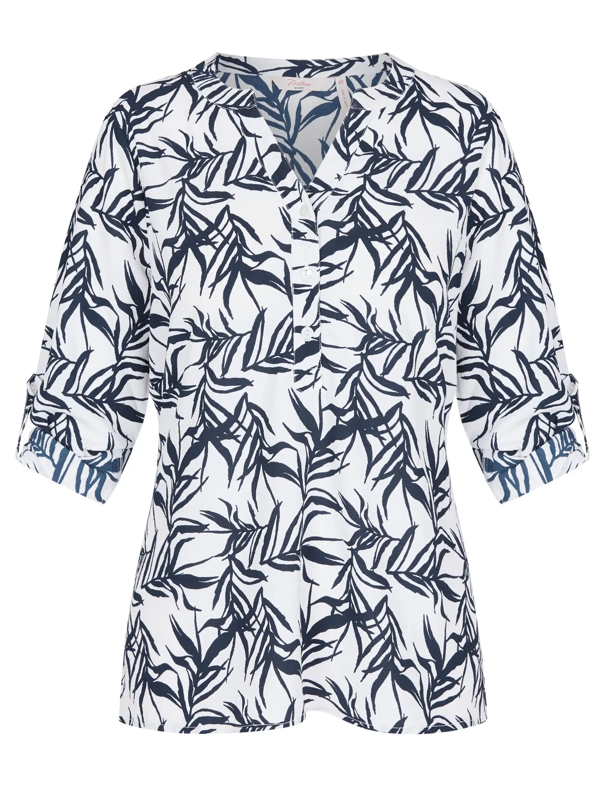 Millers Palm Print Blouse