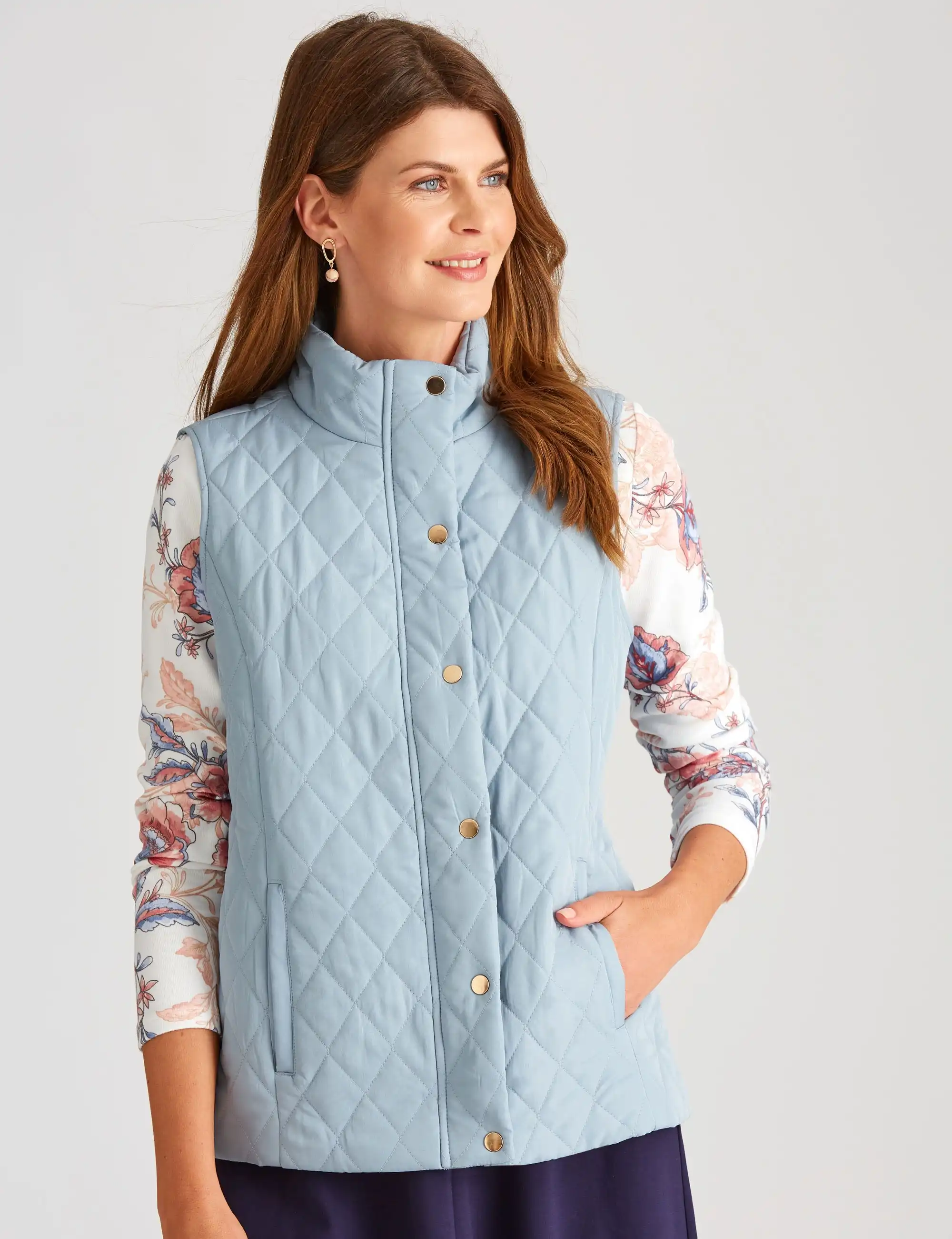 W.Lane Quilted Puffer Vest
