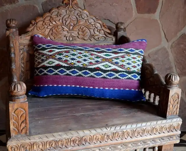 Zohi Interiors Moroccan Kilim Pillow Fez