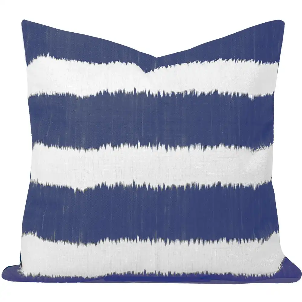 Textile Bazaar ** CLEARANCE** Our Supplier is Closing - Bayou Stripe Cushion in Blue