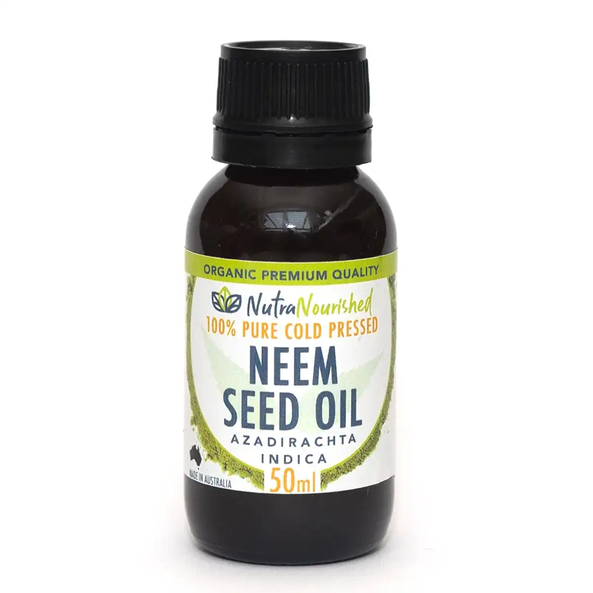 Nutra Nourished Neem Seed Oil Organic Pure Natural 50ml