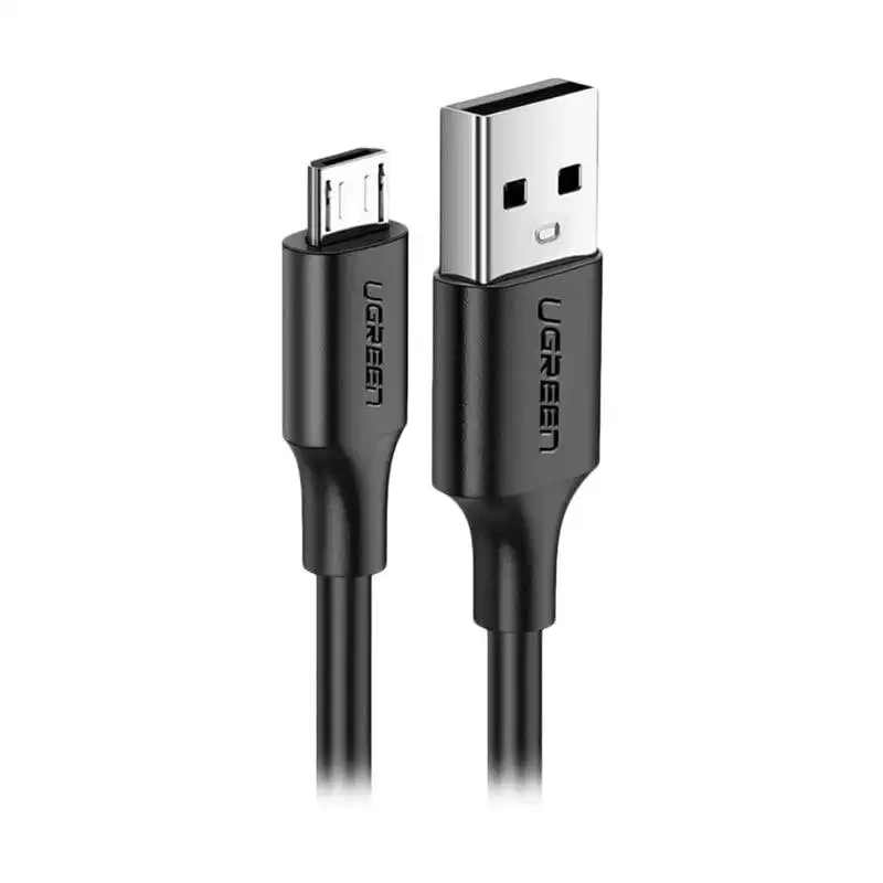 UGreen USB A 2.0 Male To Micro Data FAST Charging Cable 1m Black For Android