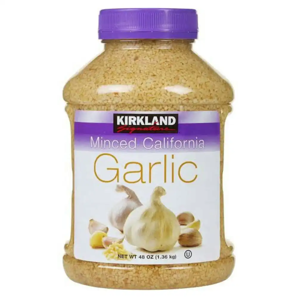Kirkland Signature California Minced Garlic 1.36kg