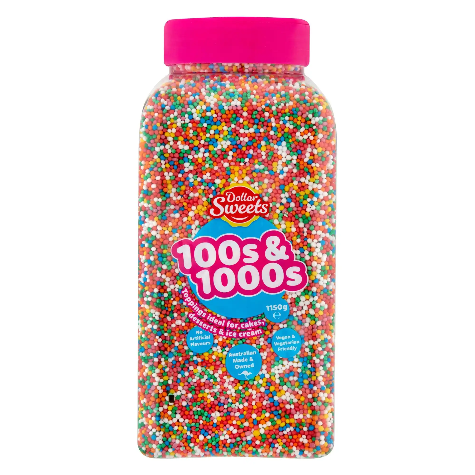 Dollar Sweets 100&#39;s and 1000&#39;s Sprinkles 1150g