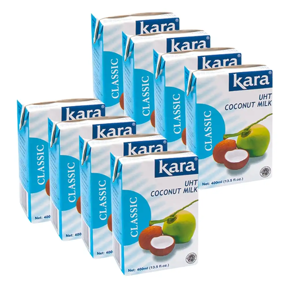 Kara UHT Coconut Milk 8 x 400ML