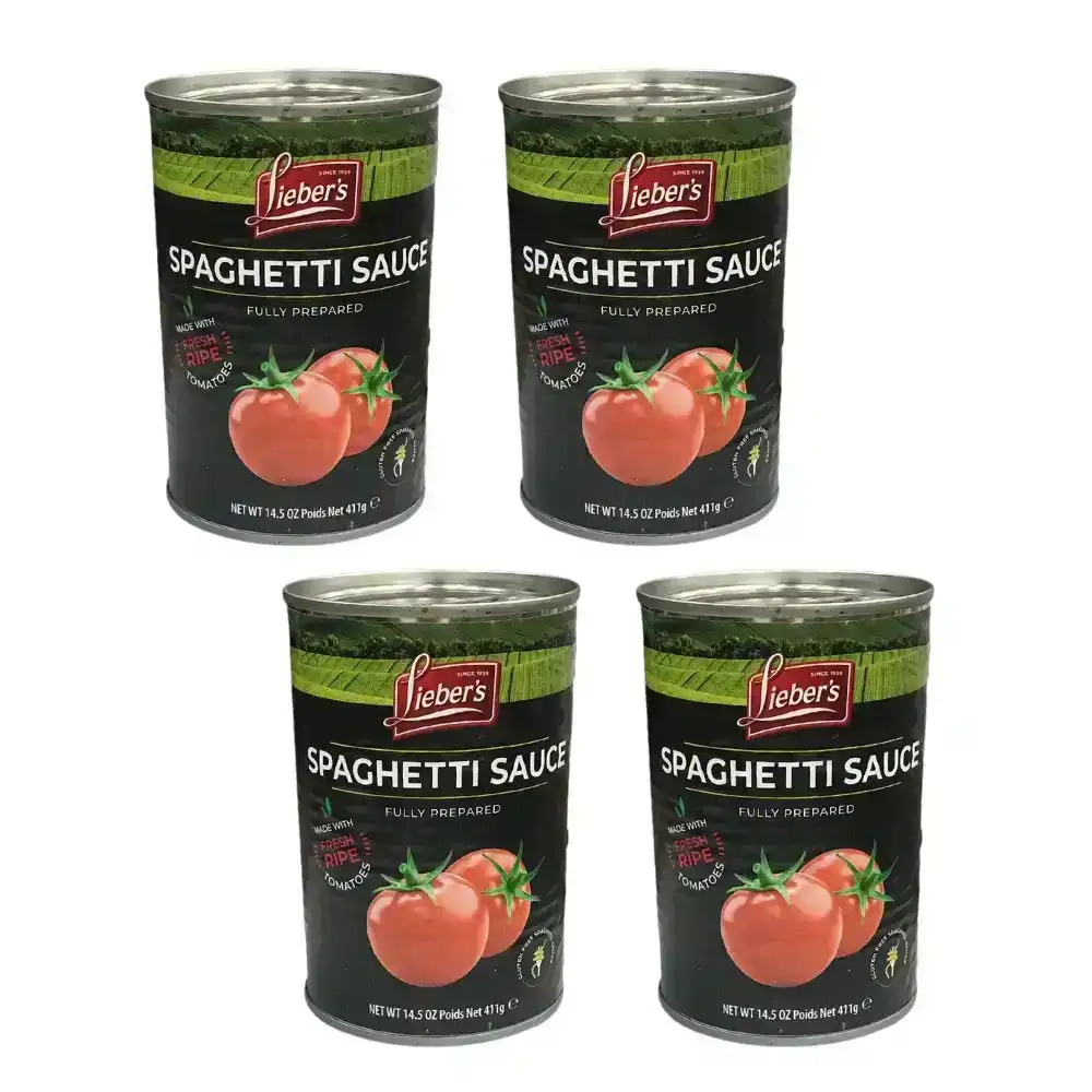 Liebers Spaghetti Sauce 411g x 4