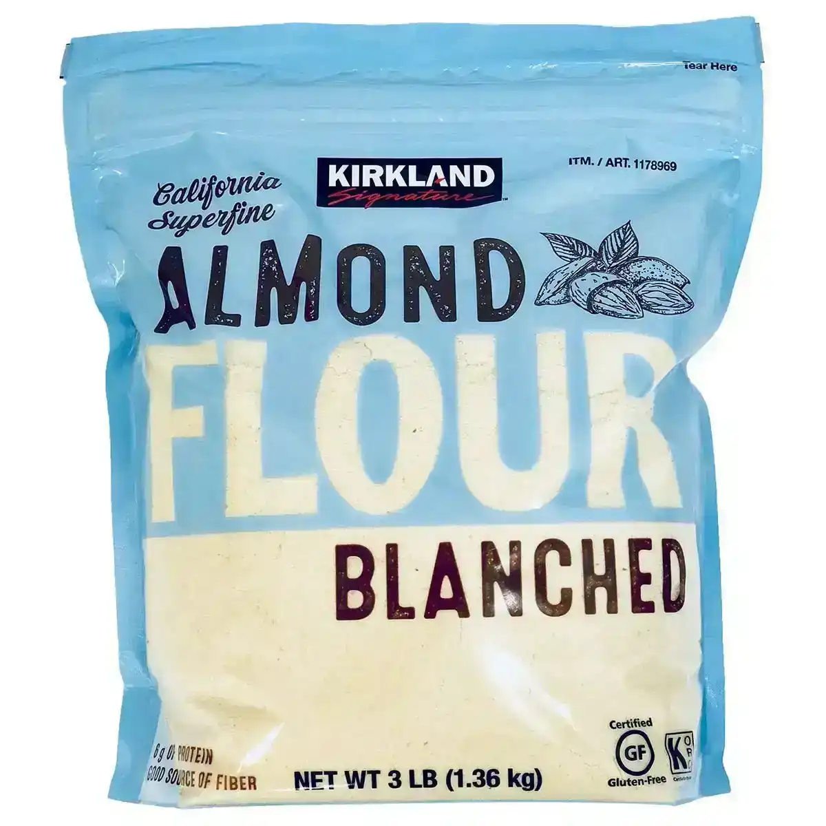 Kirkland Signature Almond Flour Blanched 1.36kg