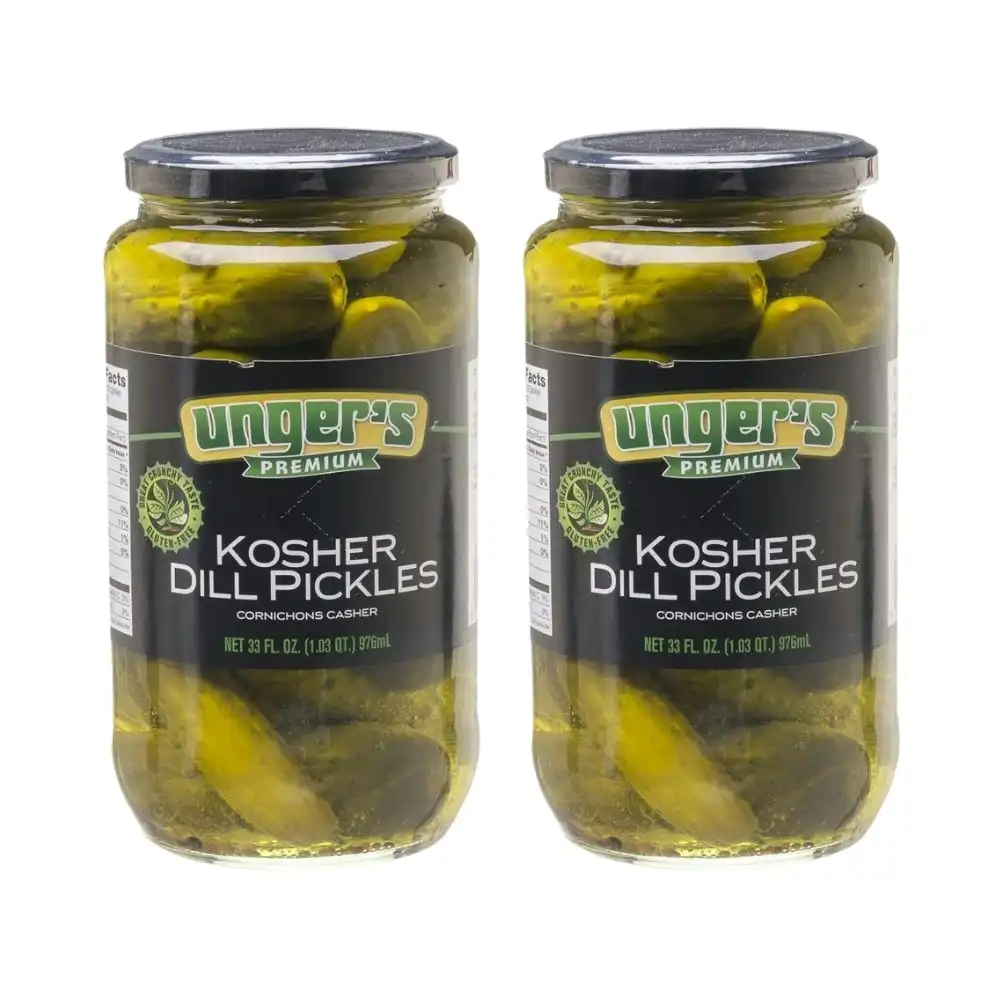 Ungers Original Kosher Dill Pickles 976ml x 2