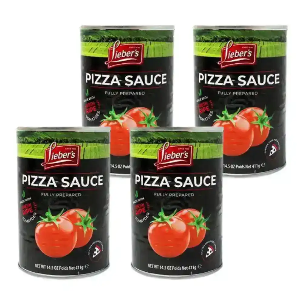 Liebers Pizza Sauce 411g x 4