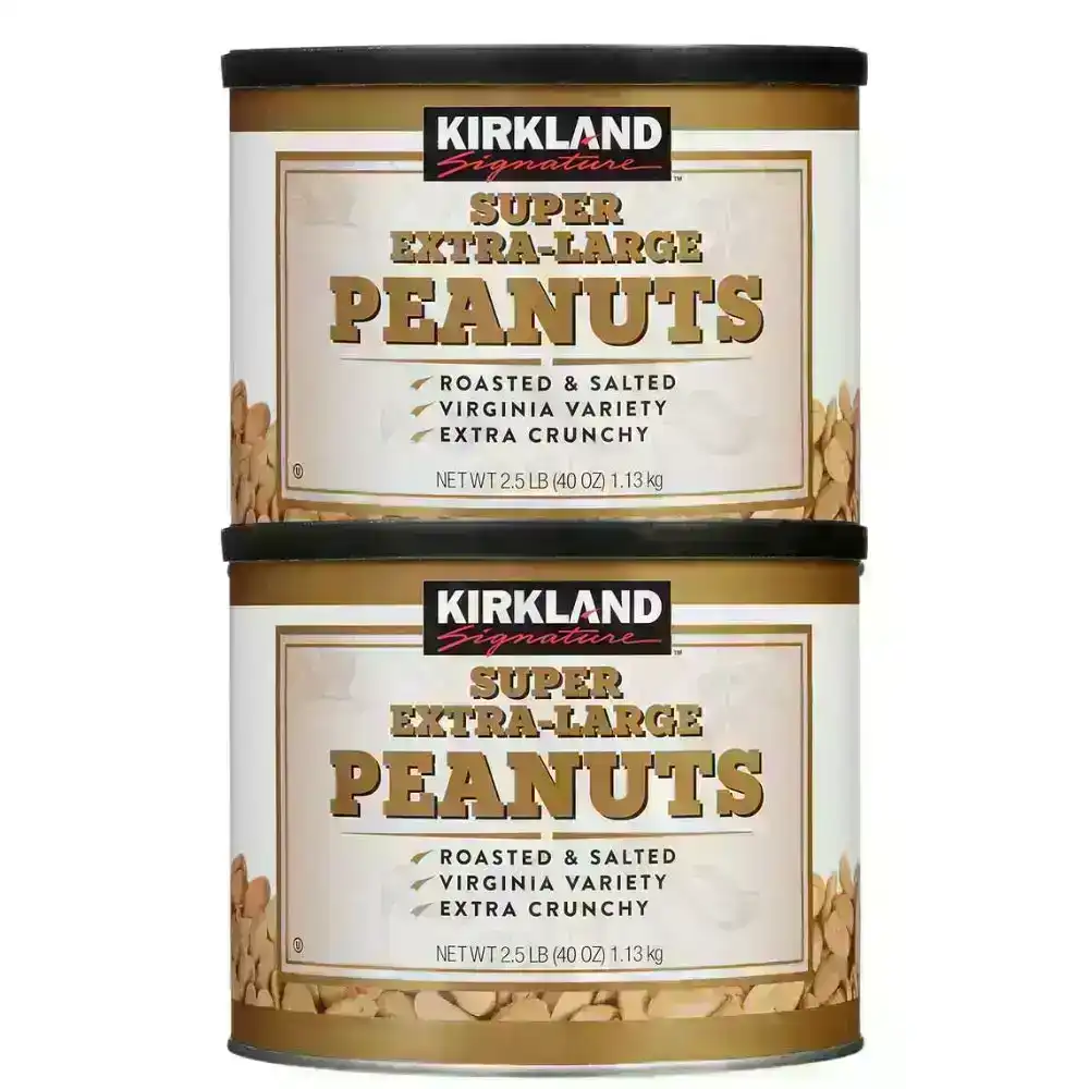 Kirkland Signature Extra Large Peanuts 1.13 kg x 2
