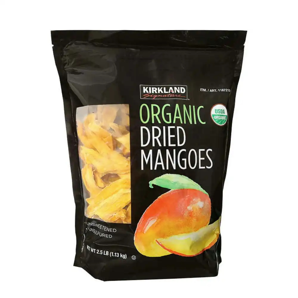 Kirkland Signature Organic Dried Mango Mangoes 1.13kg