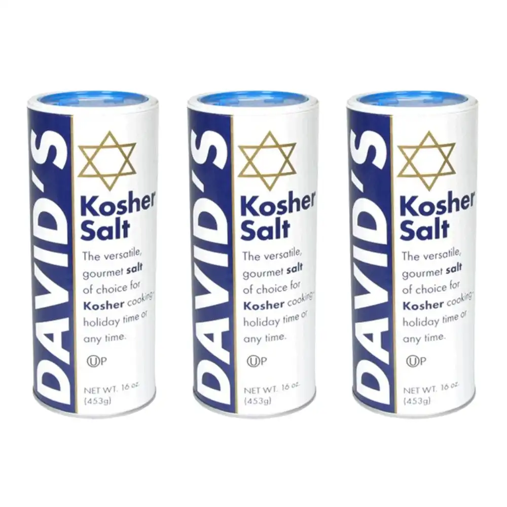 David's Kosher Salt 453g x 3