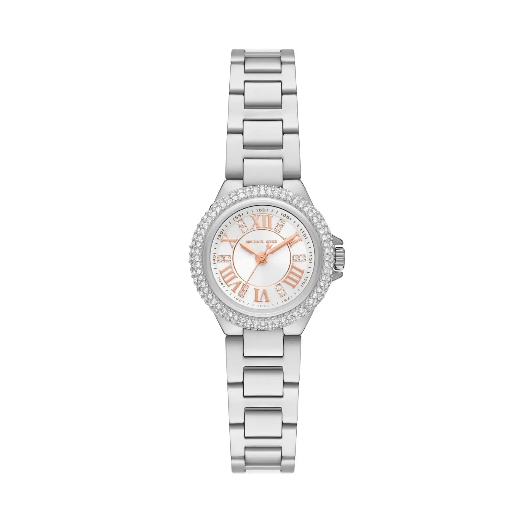 Michael Kors Women's Camille Three-Hand Stainless Steel Watch MK4698