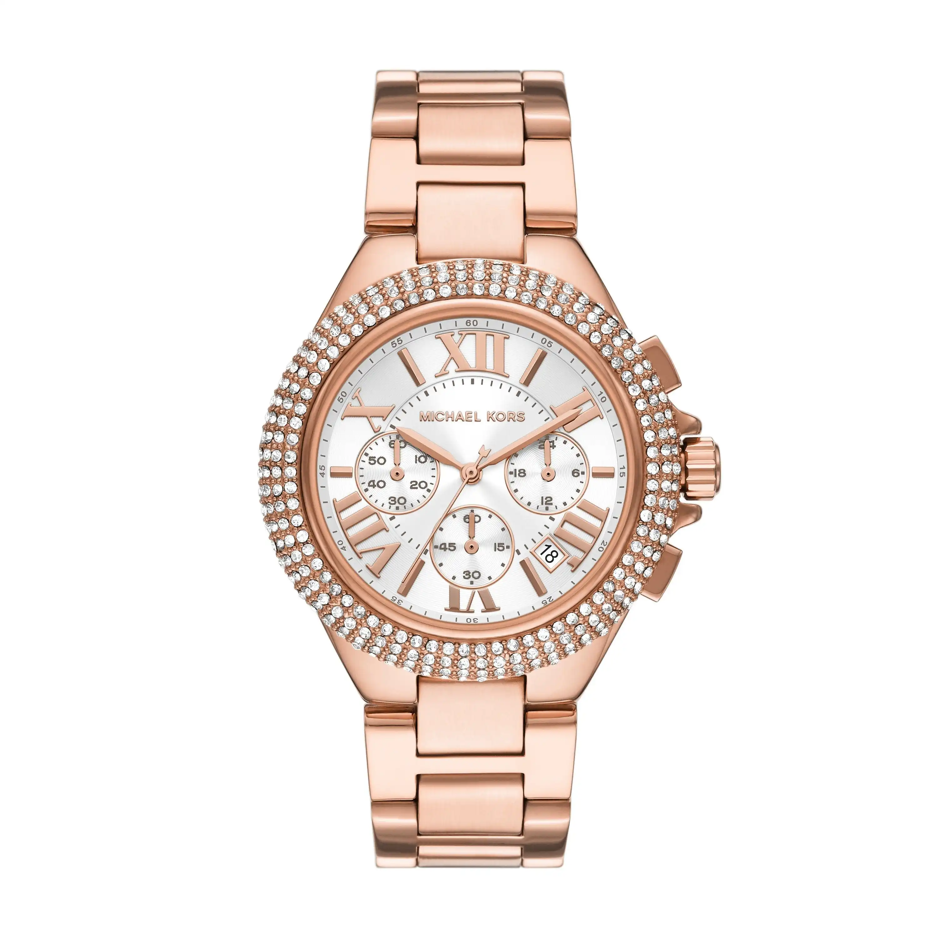 Michael Kors Camille Rose Gold and Stone Women's Watch MK6995
