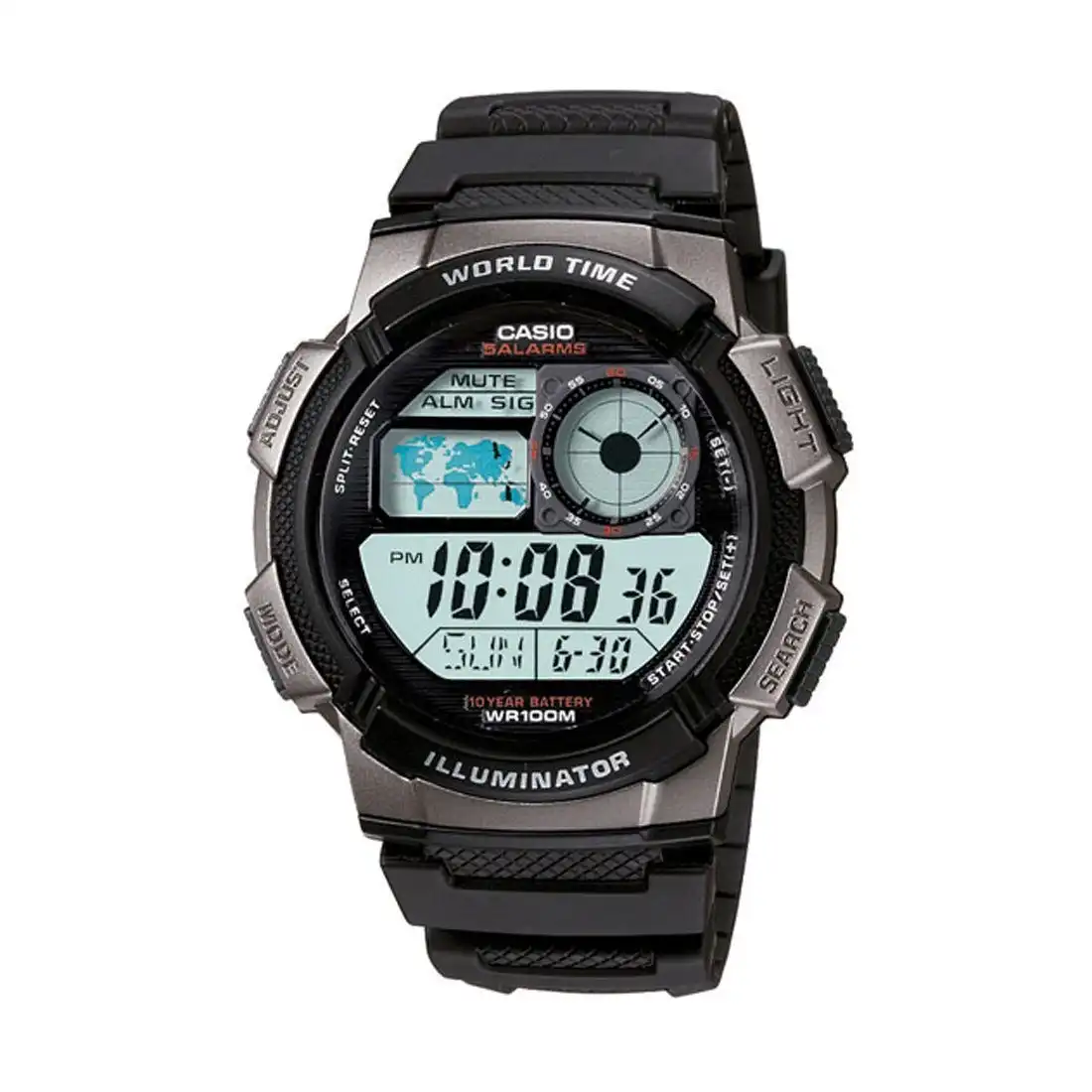 Casio Mens Digital Watch AE1000W-1BV