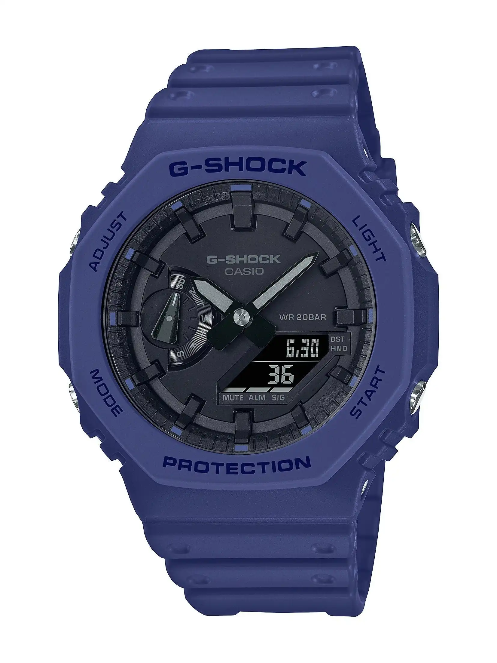 Casio G Shock Blue Watch GA-2100-2ADR