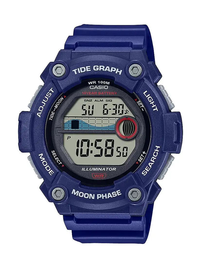 Casio Tide Graph Blue Men's Watch WS1300H-2A