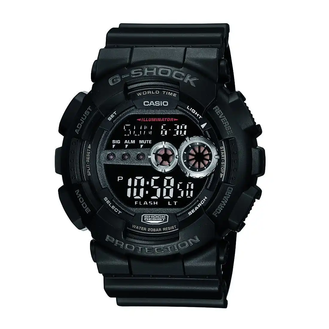 Casio G-Shock Black Digital Watch Model- GD100-1B