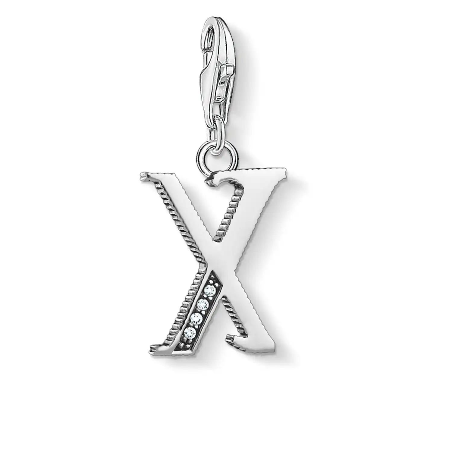 Thomas Sabo Charm Pendant "Letter X Silver"