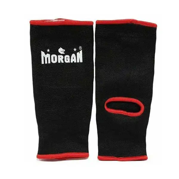 Morgan Ankle Protectors Pair Black Red