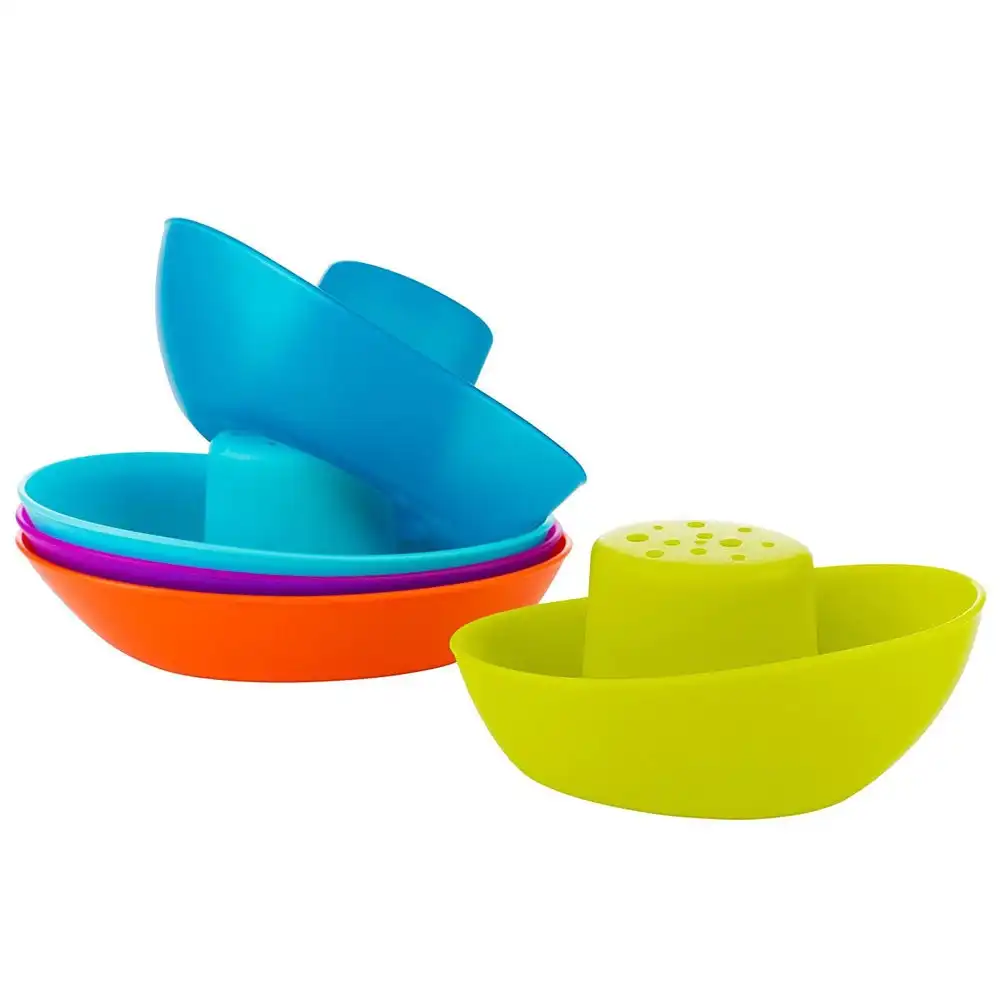 2PK Boon Fleet Stacking Boat/Ship Bath Time Toy/Play for Baby/Toddlers/Kids