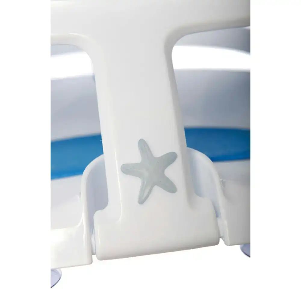 dreambaby Super Comfy Bath Seat w/Foam Padding & Heat Sensing Indicator Baby 6m+