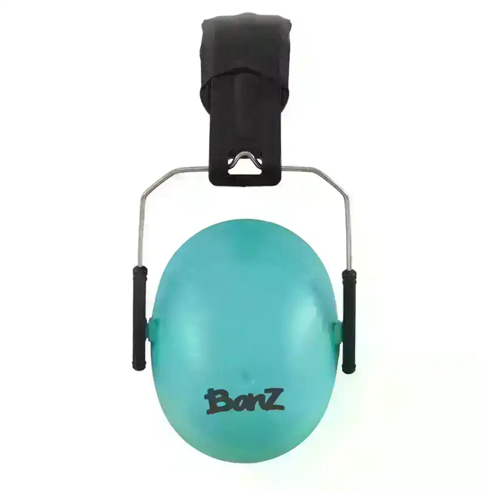 Banz Hear No Blare Kids Noise Control/Ear Hearing Protection Earmuffs 2y+ Blue