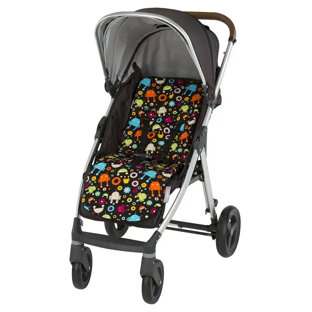 Comfi-Cush 80cm Cotton Seat Liner Pad/Mat for Baby/Infant Stroller/Pram Robots