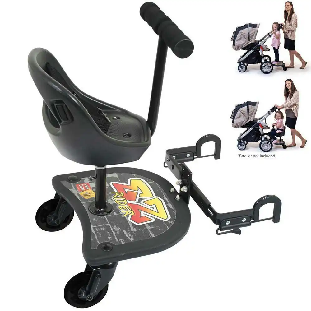 Vee Bee EZ Rider Stand/Sit Toddler Tandem Seat Board Connector for Stroller/Pram