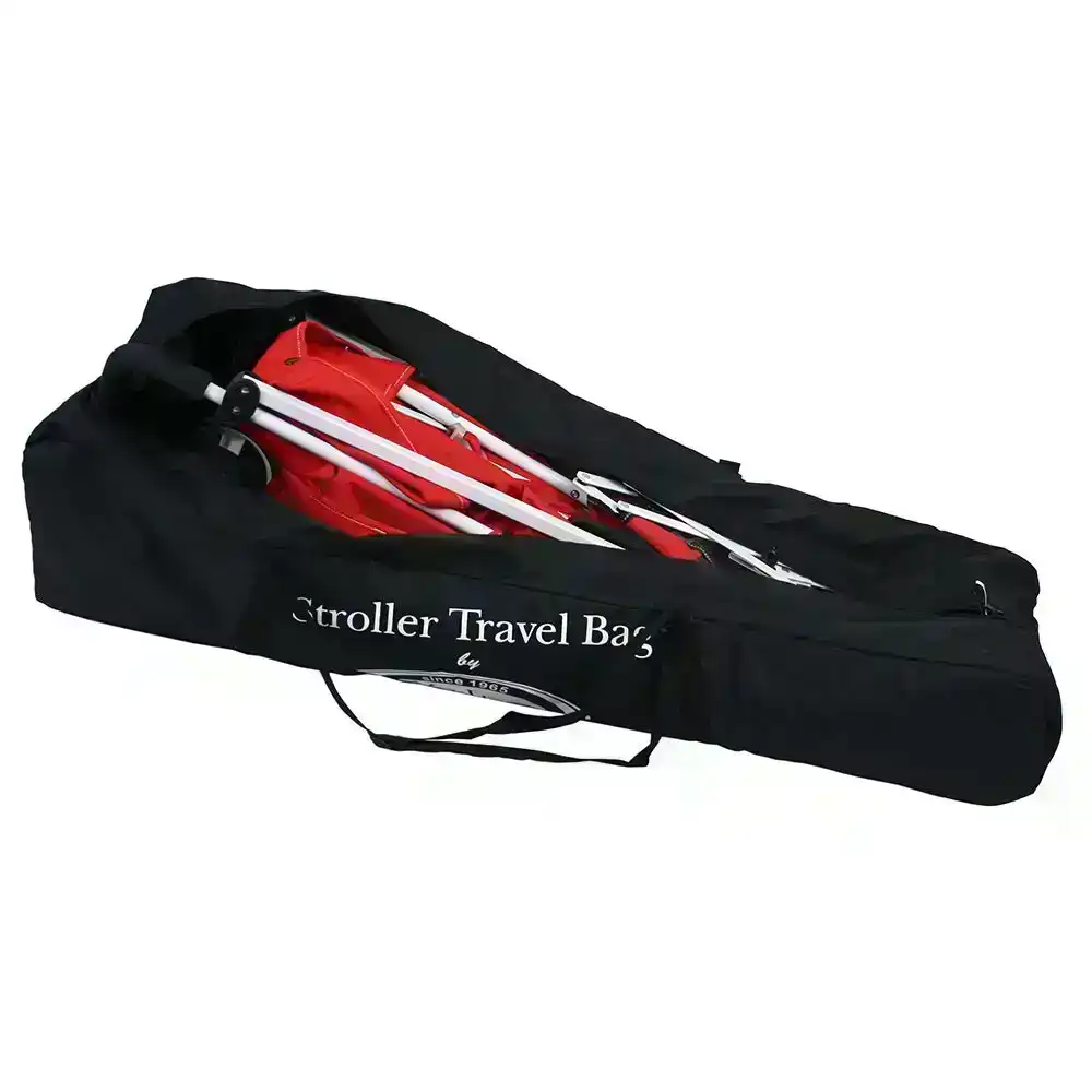 Valco Baby 108cm Padded Universal Stroller Travel/Hand Carry/Cover Bag Black