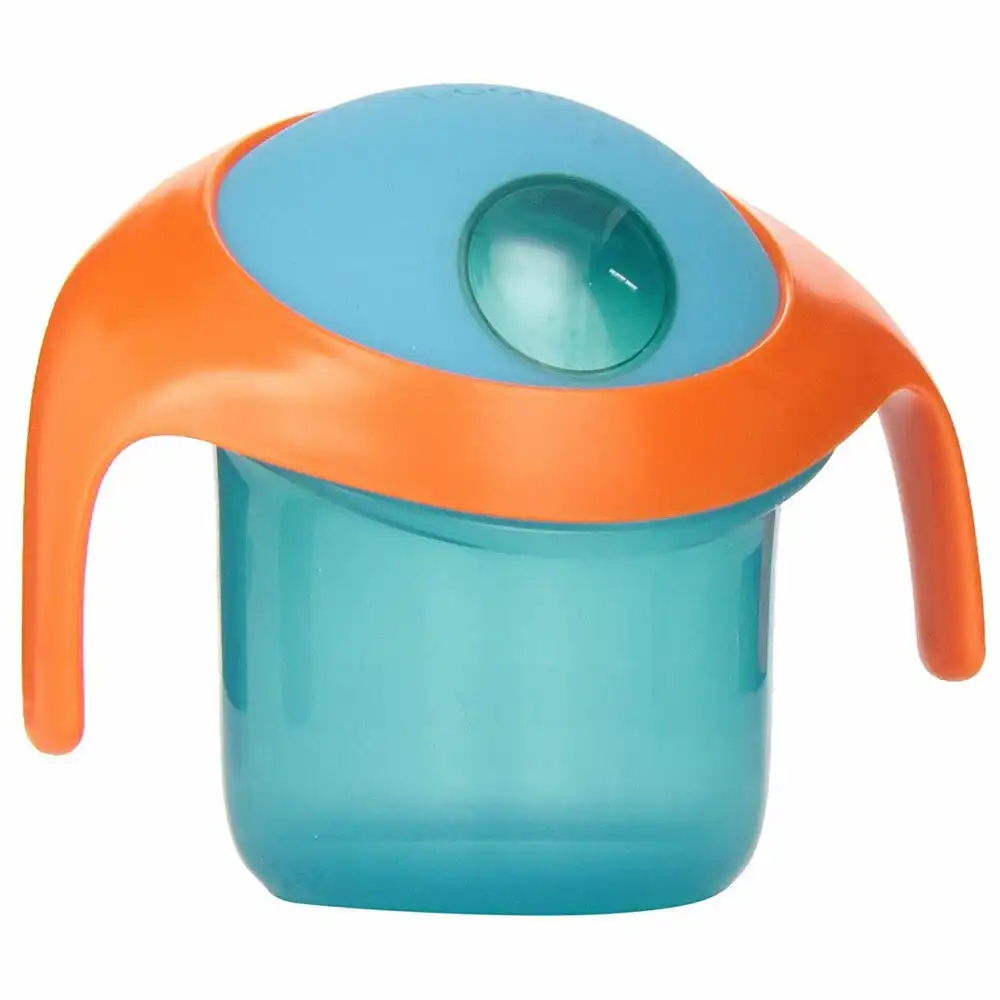 Boon Nosh Baby/Toddler Feeding BPA Free Snack Container Food Cup 9m+ w/ Lid Blue