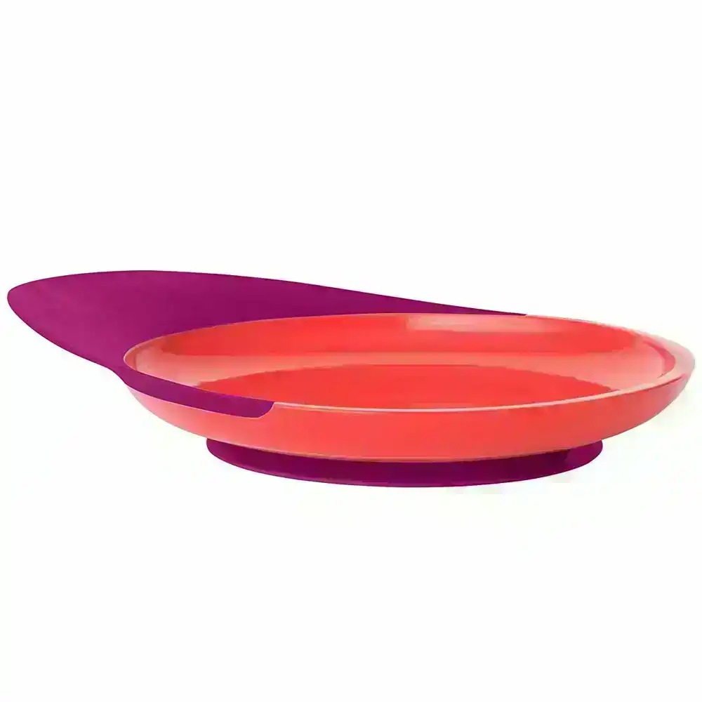 Boon Baby/Toddler 9m+ Feeding Catch Food Catcher Plate w/ Suction Base Pink/PP