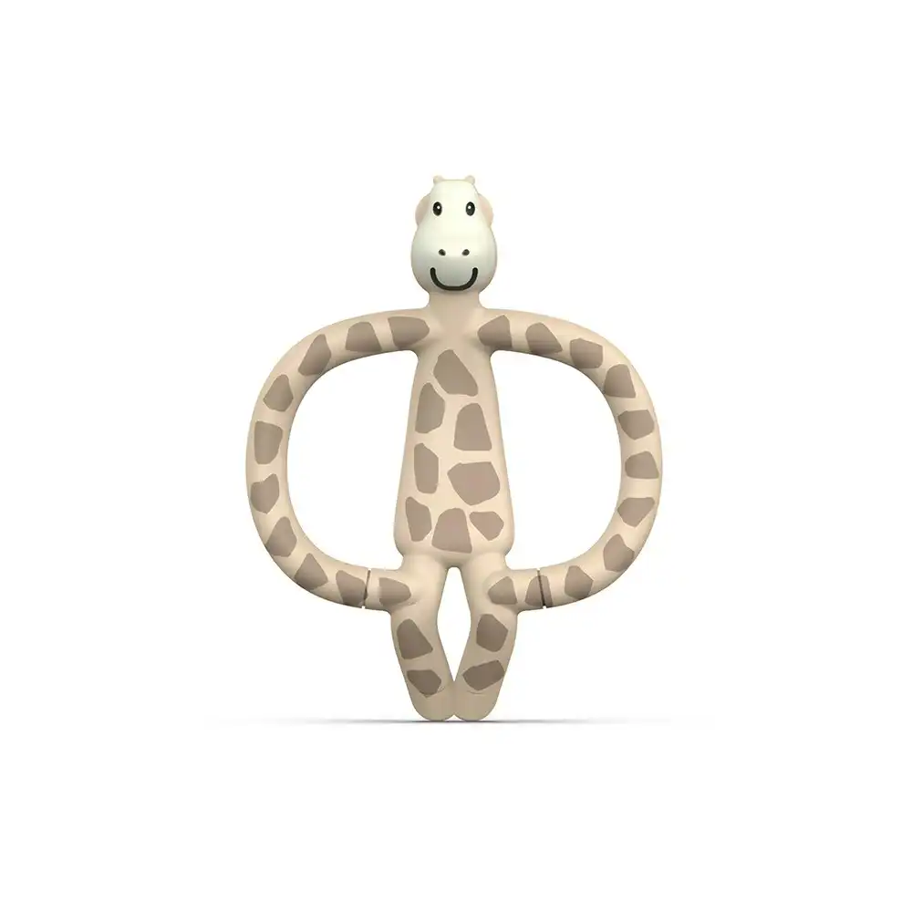Matchstick 11cm Monkey Animal Anti Microbial Teether Baby/Infant 6-18m Giraffe