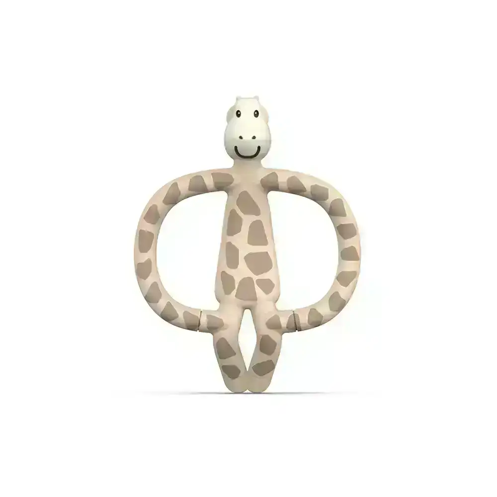 Matchstick 11cm Monkey Animal Anti Microbial Teether Baby/Infant 6-18m Giraffe