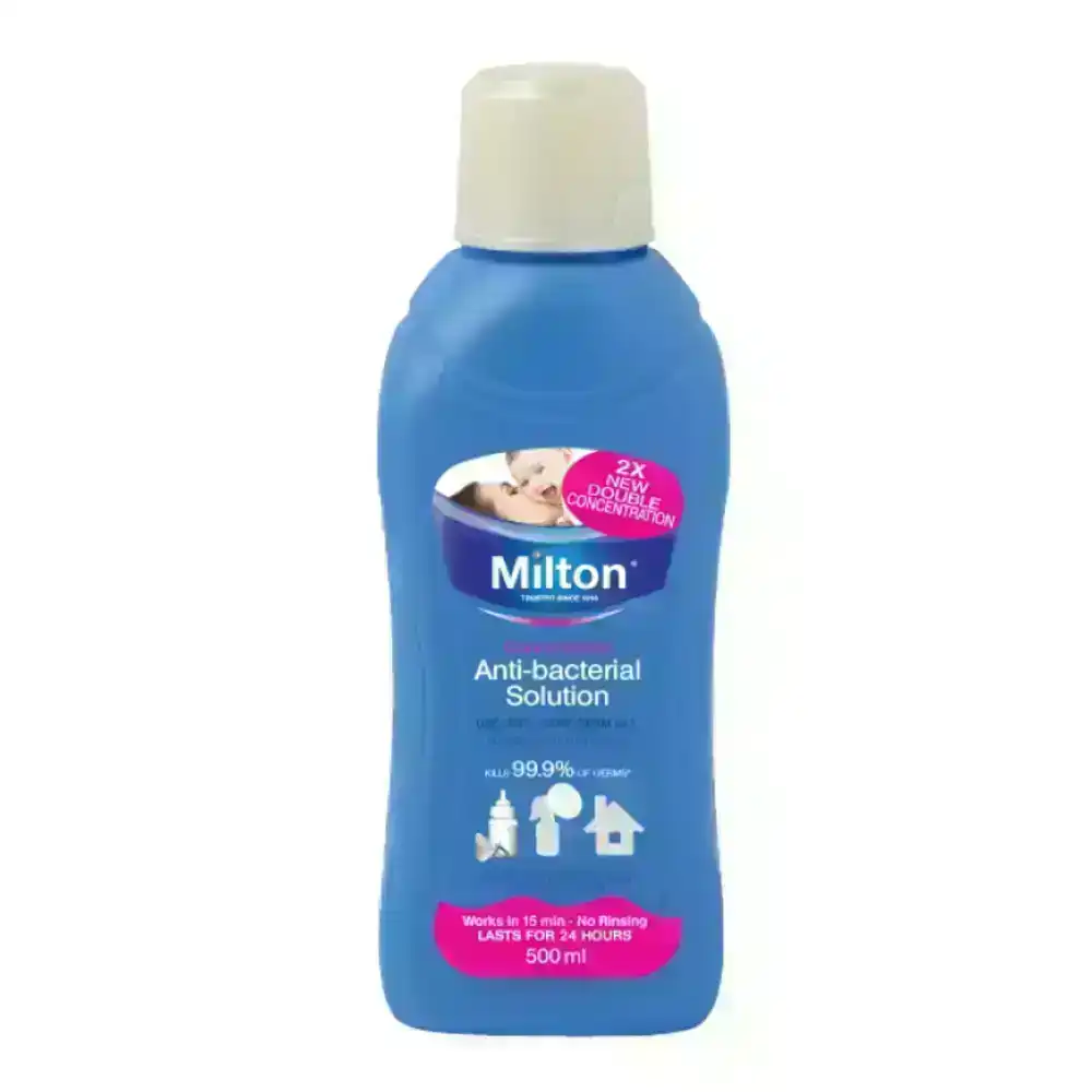 Milton Concentrated Anti-Bacterial Disinfectant 500ml Solution for Baby Bottles