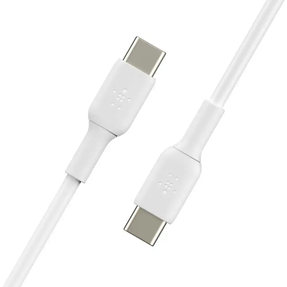 Belkin USB-C to USB-C 1M Cable Data Sync Cord for Samsung S8/S9 Plus/LG HTC WHT