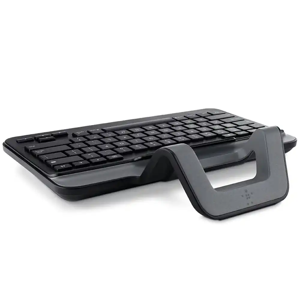 Belkin USB-C Wired Keyboard w/Stand For Chrome OS/Tablet Home/Office/School BLK