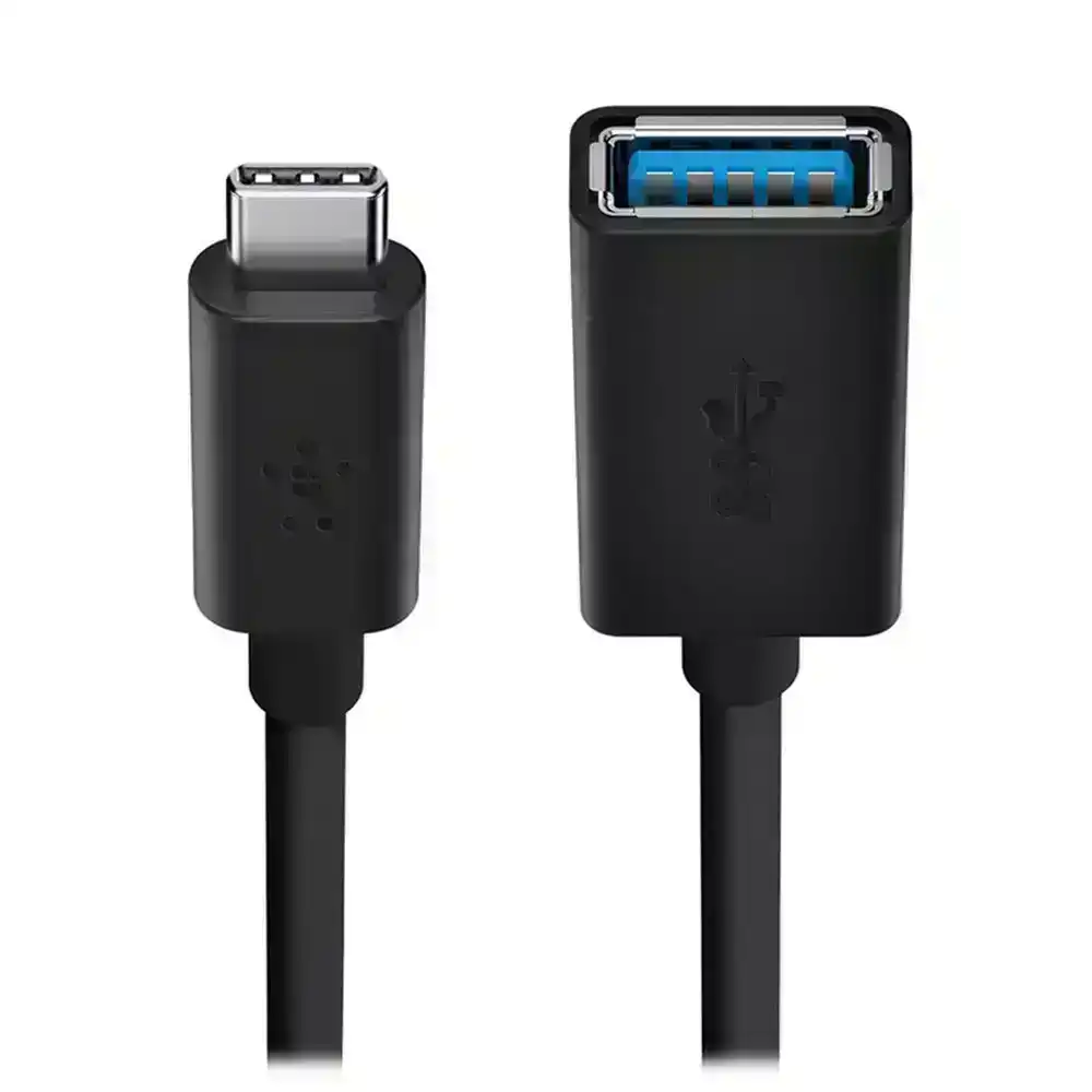 Belkin 3.0 USB-C Male to USB A Female Converter OTG Data Cord Cable Adapter iOS