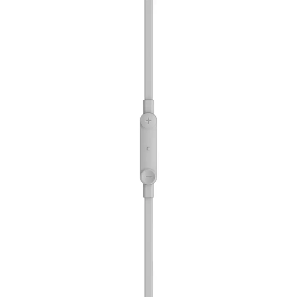 Belkin Rockstar Lightning MFI-Certified In-Ear Earphones w/Mic for iPhone White