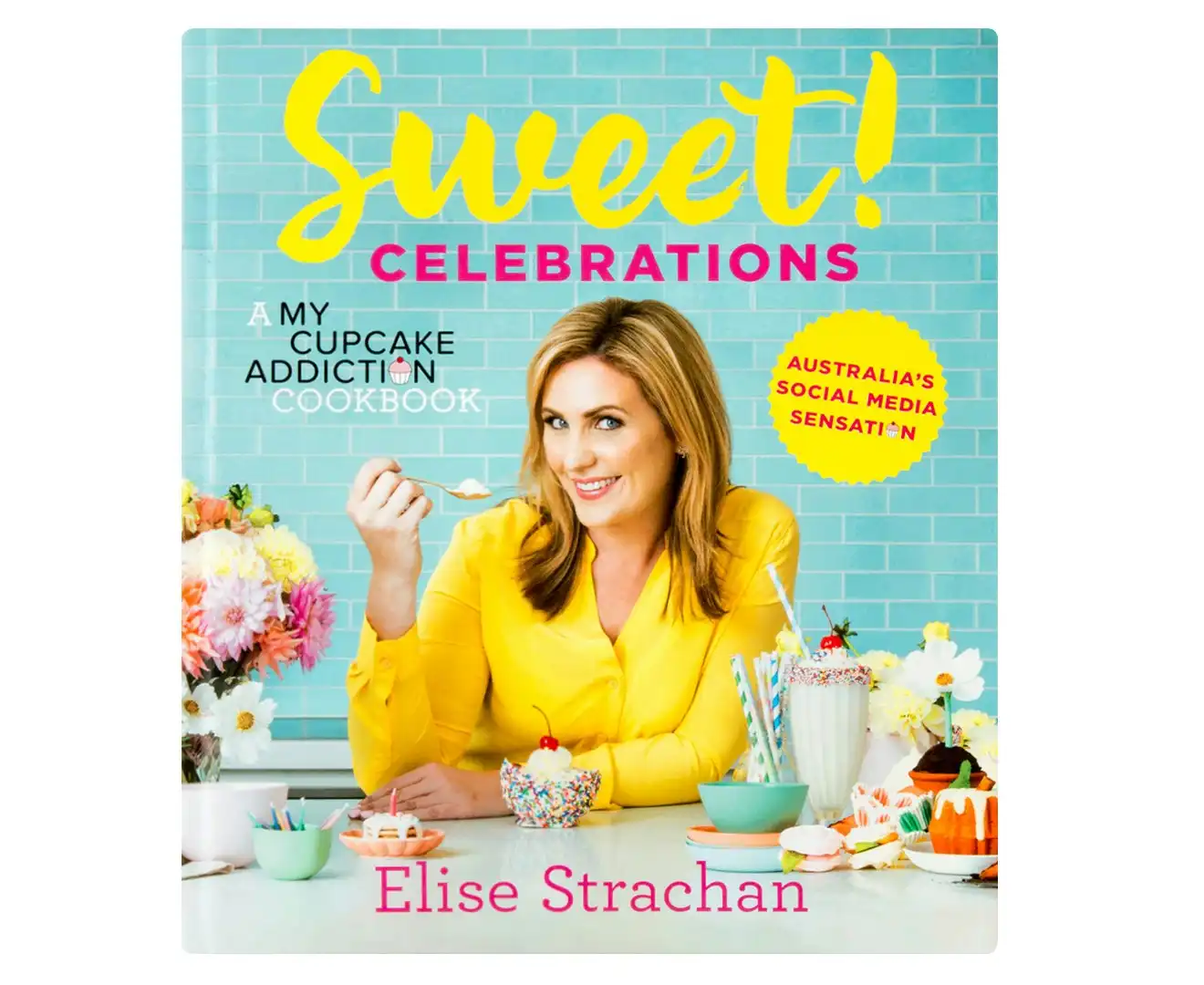2x Sweet! Celebrations: A My Cupcake Addiction Cookbook Recipe Dessert Cook Book