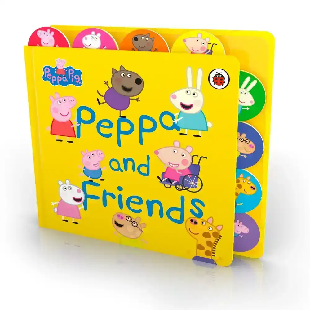 Peppa Pig Peppa And Friends Character Kids/Children Interactive Story Board Book