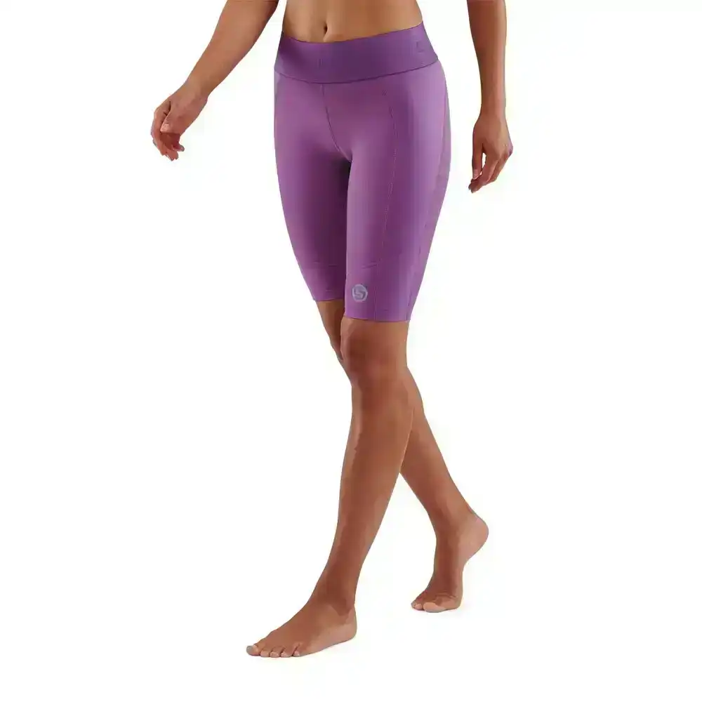 Skins Compression Series 3 Womens S Half Tights Activewear/Training Amethyst