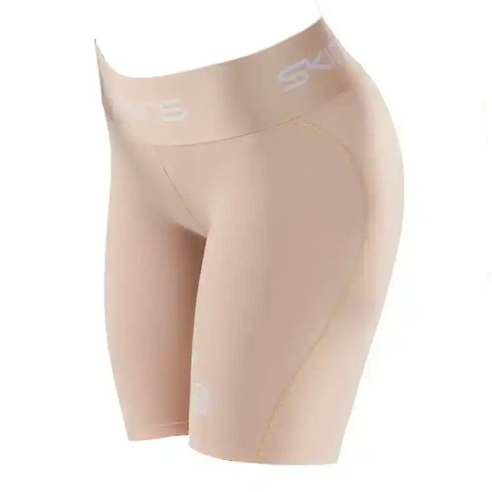 Skins Compression Series-1 Active Womens XS Half Tights Neutral Yoga/Gym/Sports
