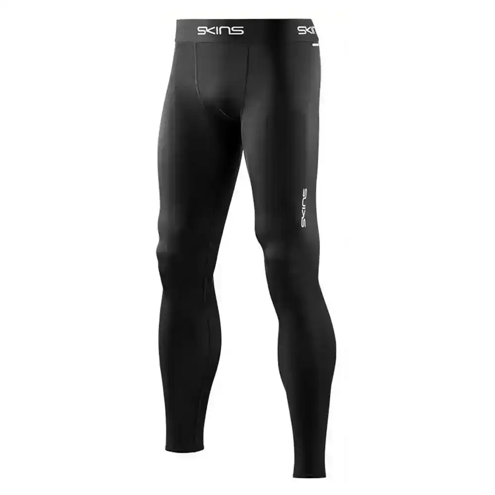 Skins Compression XS DNAmic Force Mens Long Tights Sports Activewear/Gym Black